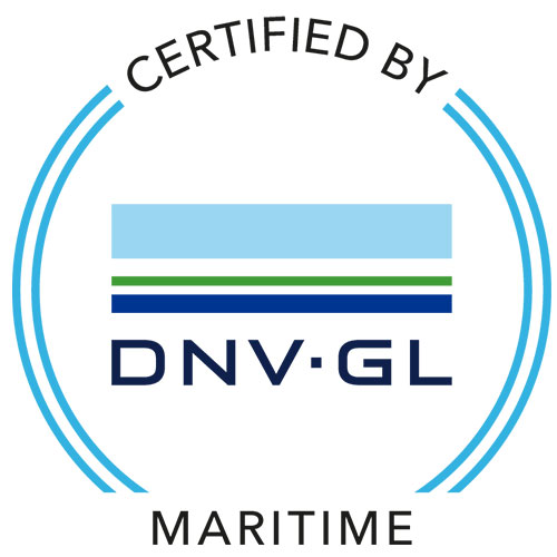 DNV GL certification mark.